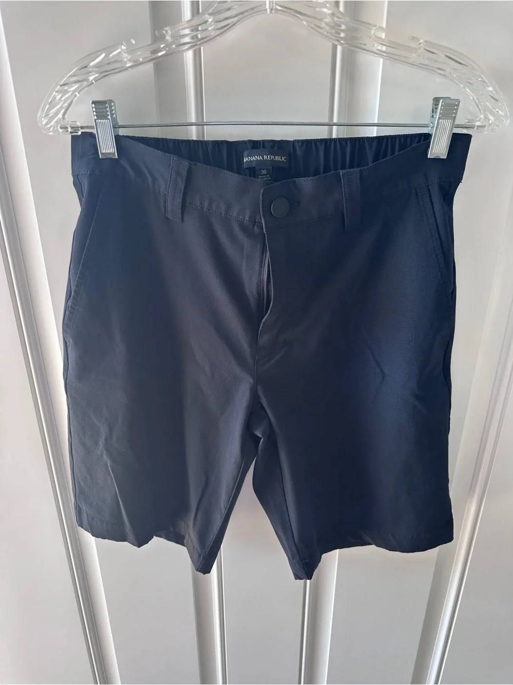 Banana Republic Men's Black Stretch Shorts